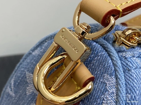 Fake Louis Bags VUITTON LOUIS SPEEDY-16-10-7.5cm NANO 0708